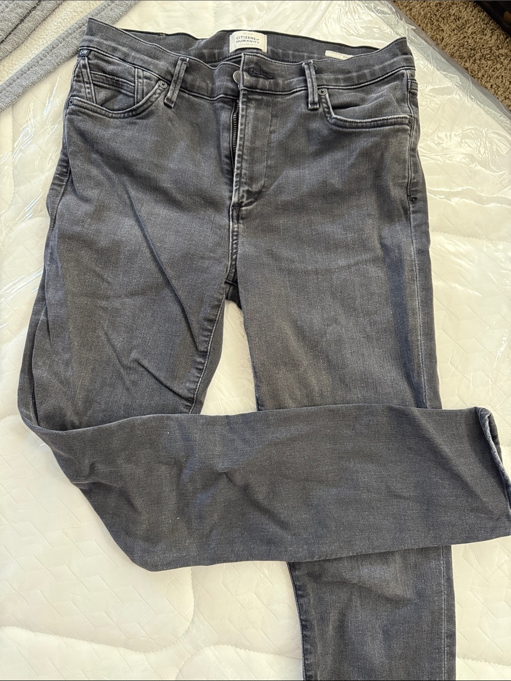 Citizens Of Humanity Gray Skinny Jeans
